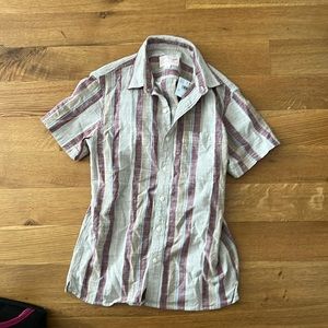 American Eagle button up size small